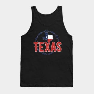 Texas Border, I Stand With Texas, Texas Support Tank Top